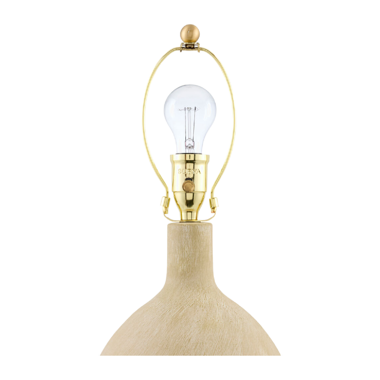   Modern European furniture - Linen Shade Ceramic Table Lamp - www.oroa.com | Oroa.com