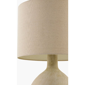   Modern European furniture - Linen Shade Ceramic Table Lamp - www.oroa.com | Oroa.com