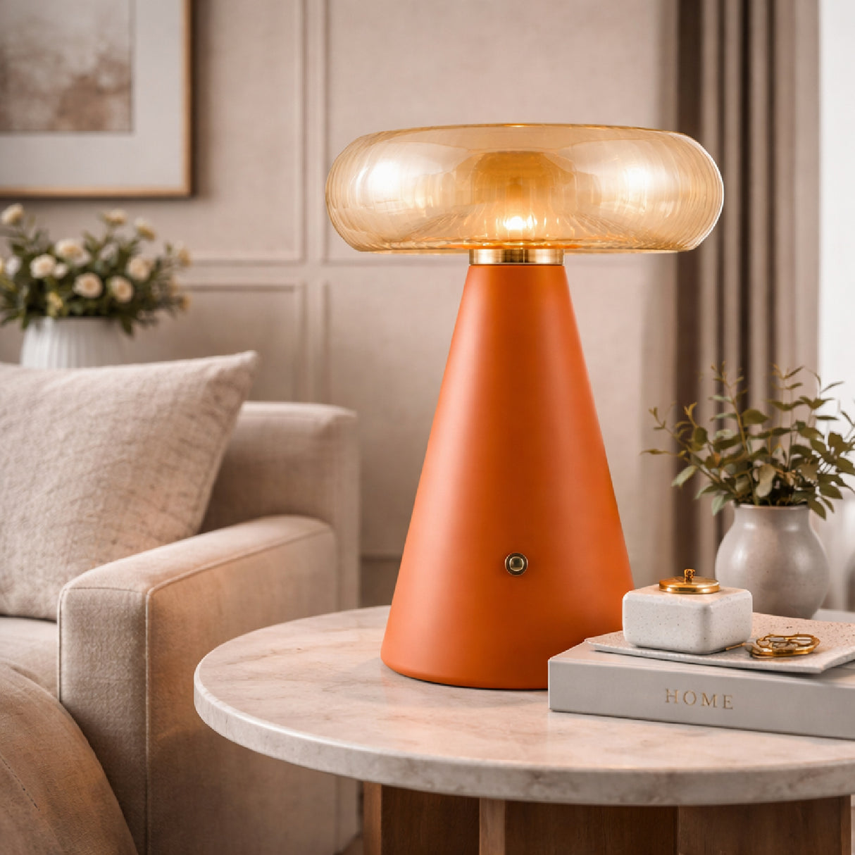   Modern European furniture - Champagne Glass Accent Table Lamp - www.oroa.com | Oroa.com