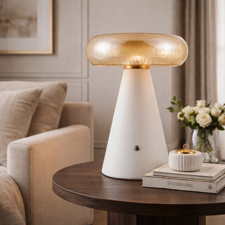   Modern European furniture - Champagne Glass Accent Table Lamp - www.oroa.com | Oroa.com