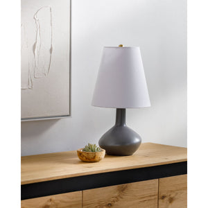   Modern European furniture - Tall Linen Shade Table Lamp - www.oroa.com | Oroa.com