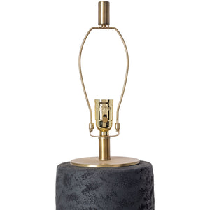   Modern European furniture - Black Textured Base Table Lamp - www.oroa.com | Oroa.com