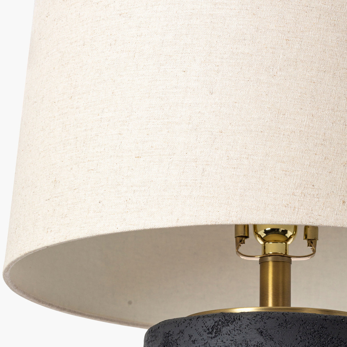   Modern European furniture - Black Textured Base Table Lamp - www.oroa.com | Oroa.com