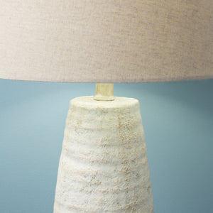   Modern European furniture - Ivory Linen Accent Table Lamp - www.oroa.com | Oroa.com