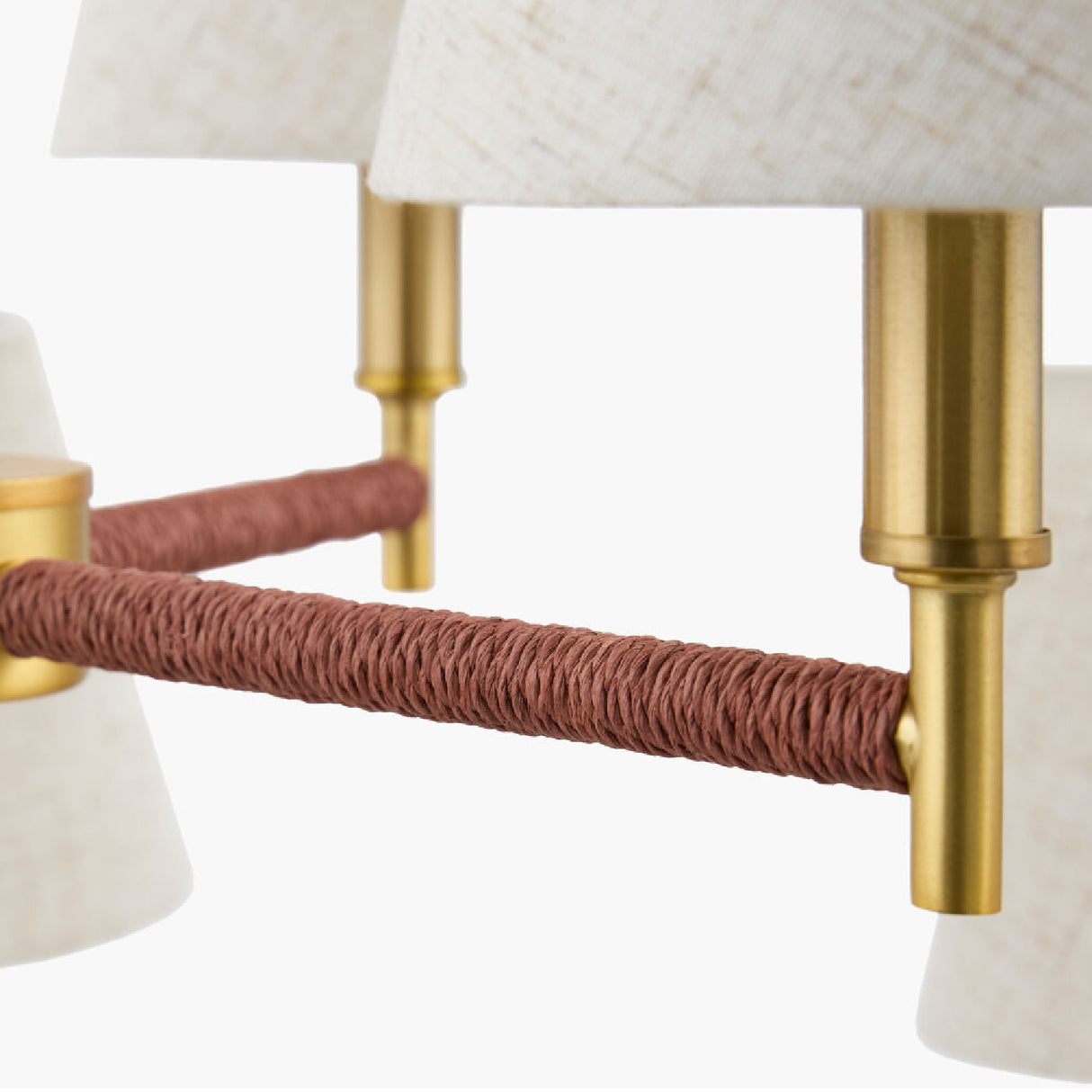   Modern European furniture - Fabric Shade 9-Light Chandelier - www.oroa.com | Oroa.com