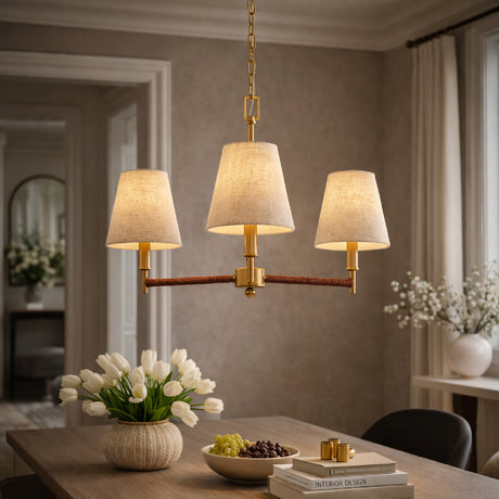   Modern European furniture - Gold Armed Chandelier - www.oroa.com | Oroa.com