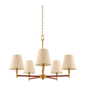   Modern European furniture - Gold Armed Chandelier - www.oroa.com | Oroa.com