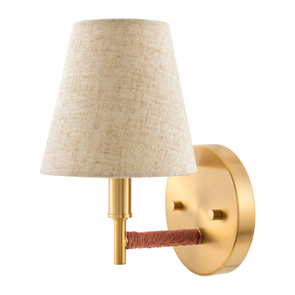   Modern European furniture -  Gold Armed Wall Lamp - www.oroa.com | Oroa.com