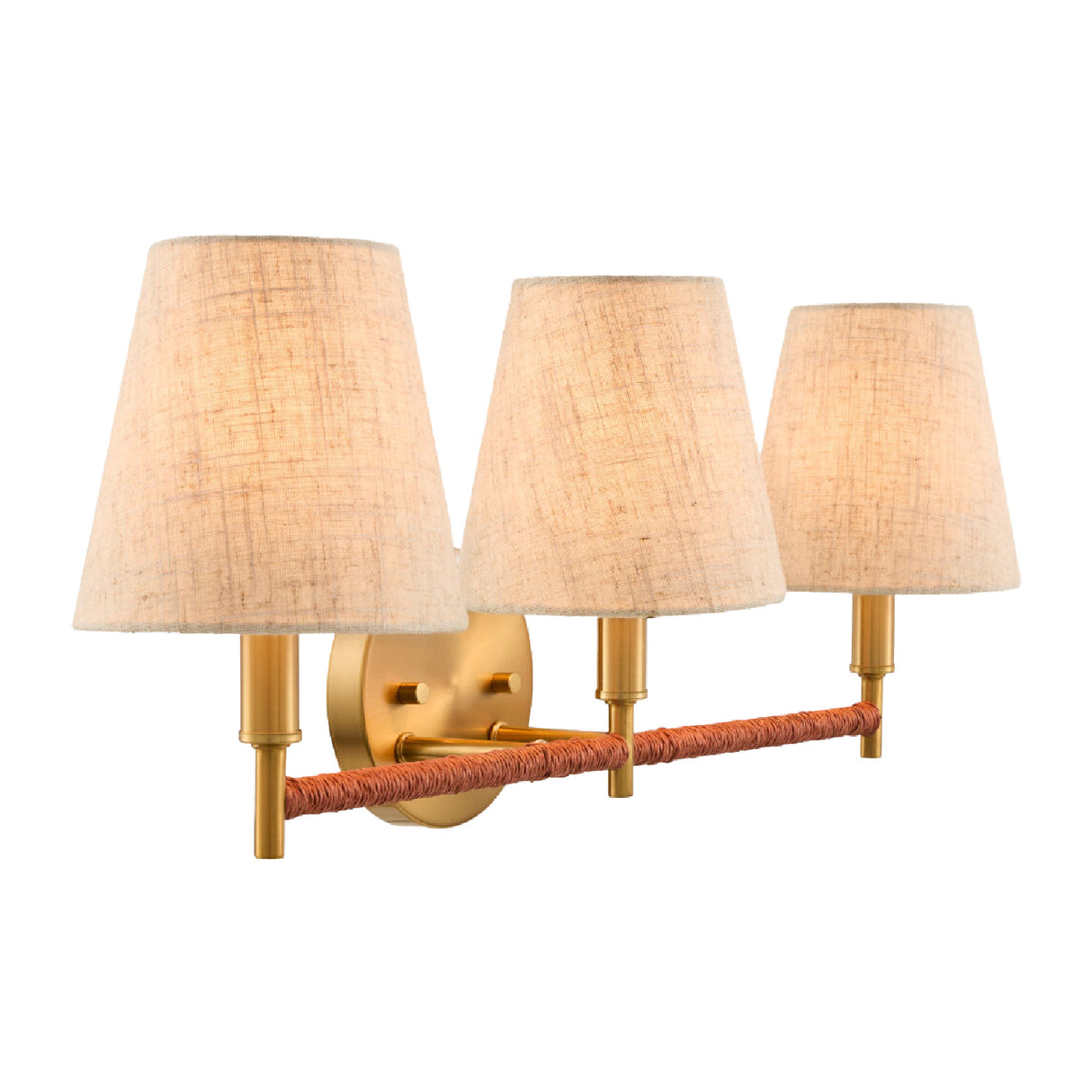   Modern European furniture -  Gold Armed Wall Lamp - www.oroa.com | Oroa.com