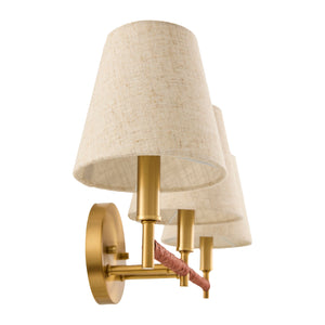   Modern European furniture -  Gold Armed Wall Lamp - www.oroa.com | Oroa.com