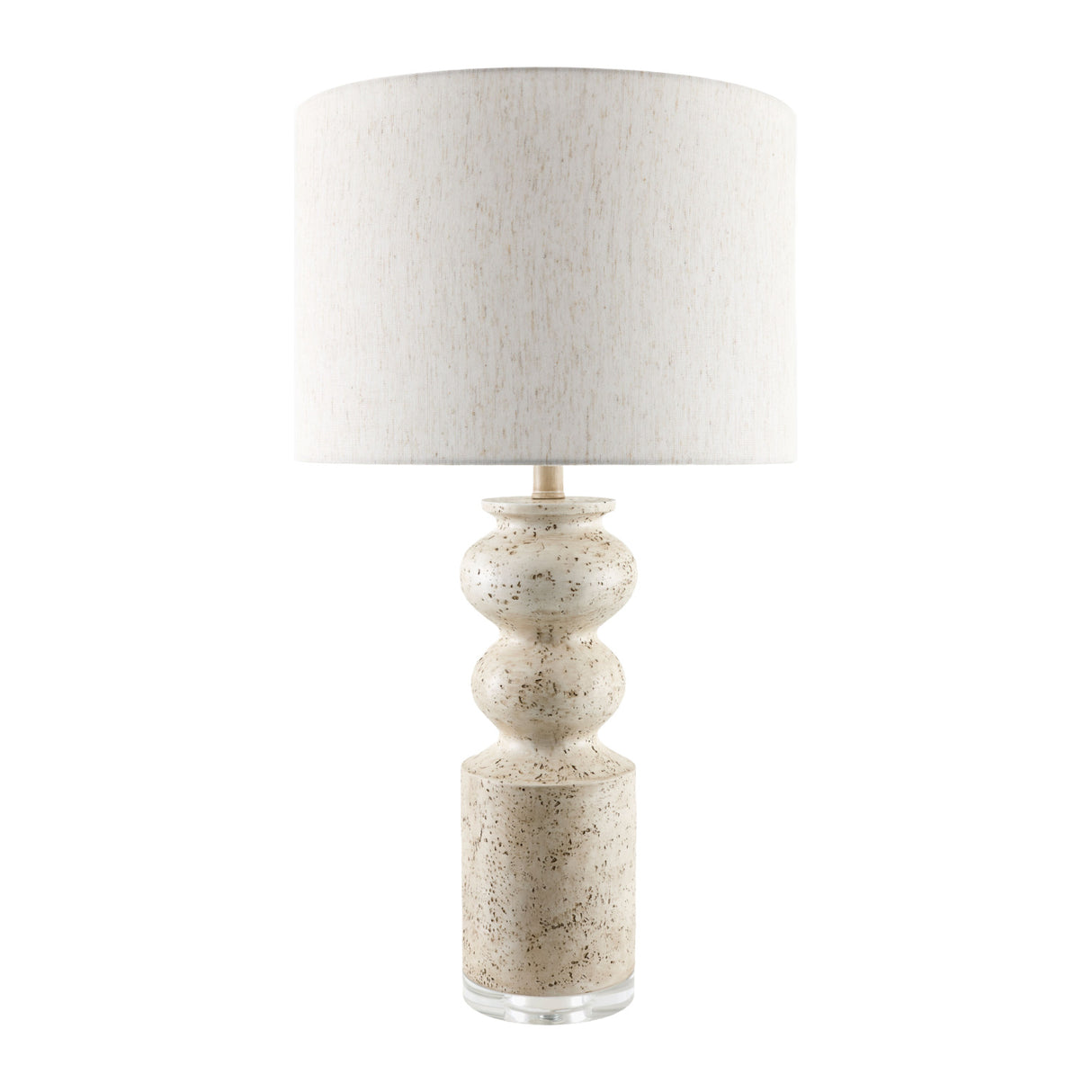   Modern European furniture - Cream Layered Base Table Lamp - www.oroa.com | Oroa.com