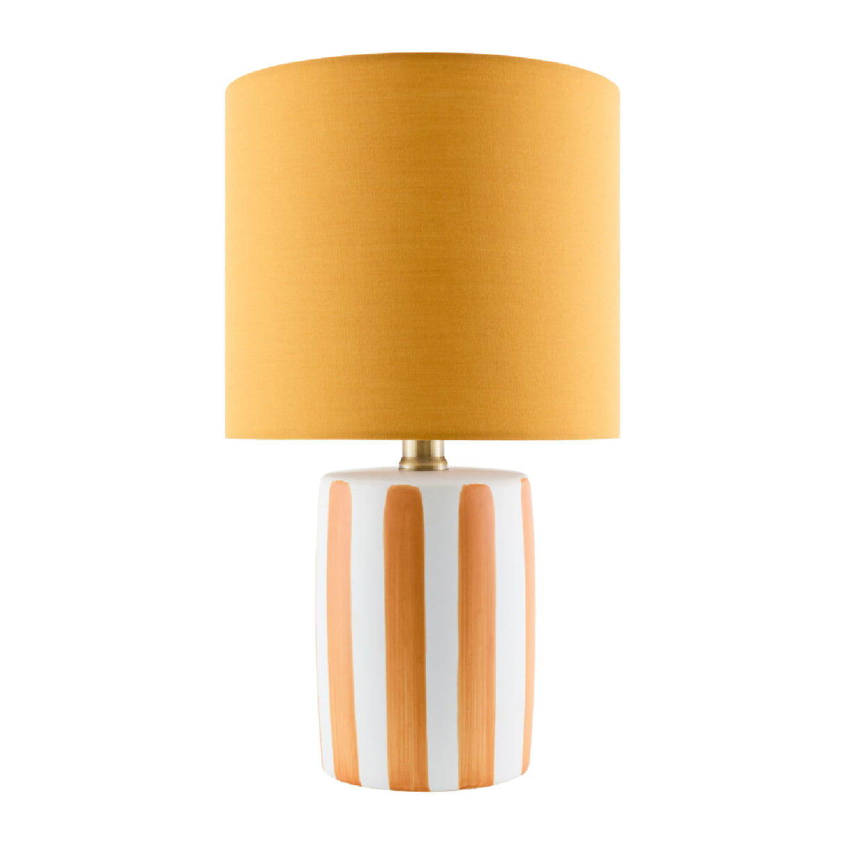   Modern European furniture - Striped Ceramic Linen Table Lamp - www.oroa.com | Oroa.com