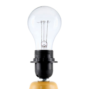   Modern European furniture - Striped Linen Ceramic Table Lamp - www.oroa.com | Oroa.com
