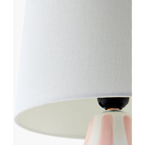   Modern European furniture - Hand-painted Striped Ceramic Table Lamp - www.oroa.com | Oroa.com