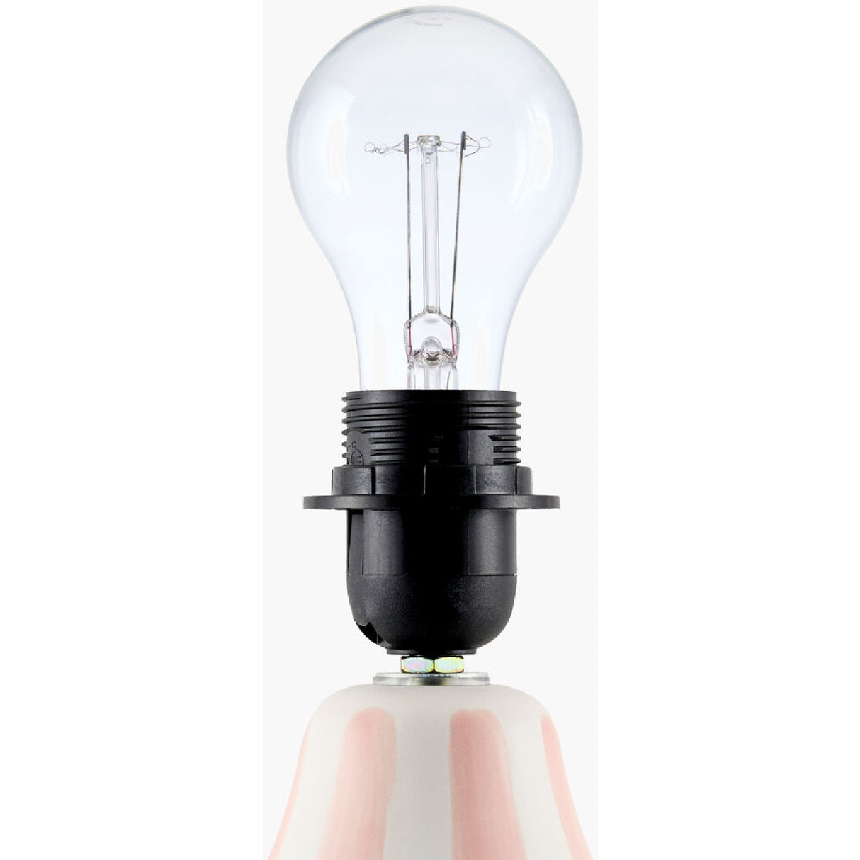   Modern European furniture - Hand-painted Striped Ceramic Table Lamp - www.oroa.com | Oroa.com