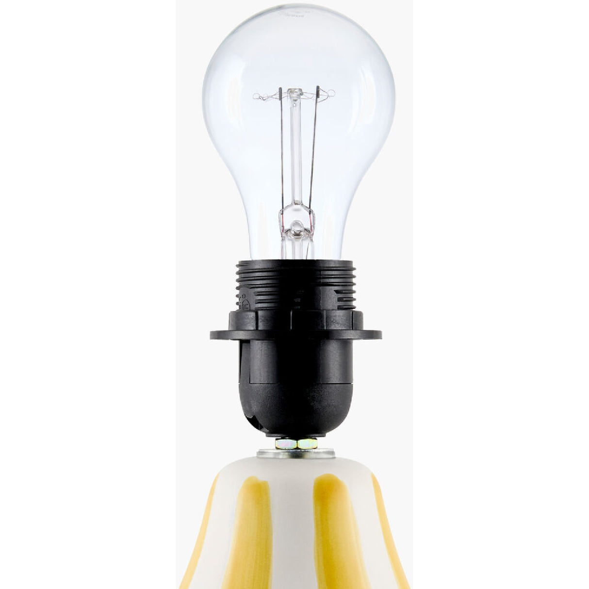   Modern European furniture - Hand-painted Striped Ceramic Table Lamp - www.oroa.com | Oroa.com