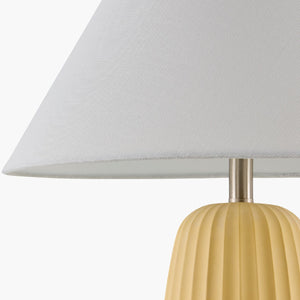   Modern European furniture - Painted Cement Linen Table Lamp - www.oroa.com | Oroa.com