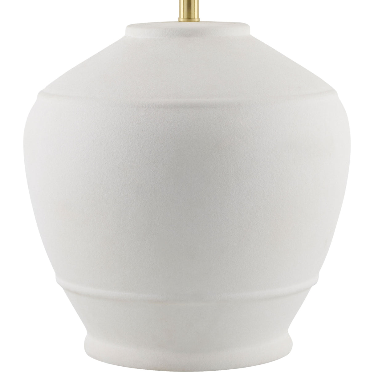   Modern European furniture - Glazed White Ceramic Table Lamp - www.oroa.com | Oroa.com