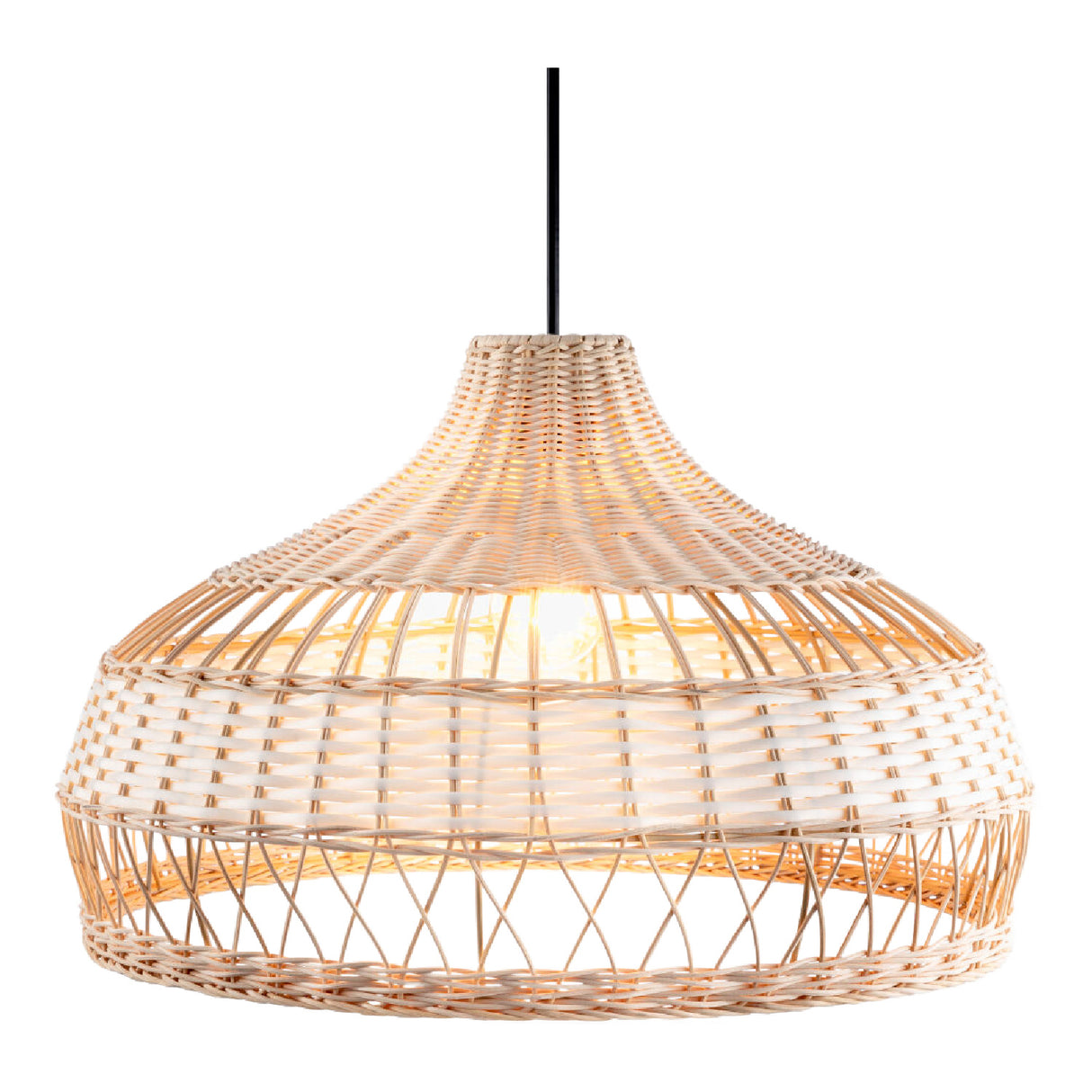   Modern European furniture - Braided Rattan Pendant Lamp - www.oroa.com | Oroa.com