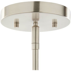   Modern European furniture - Linen Shade 6-Light Chandelier - www.oroa.com | Oroa.com