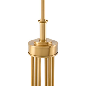   Modern European furniture - Linen Shade 6-Light Chandelier - www.oroa.com | Oroa.com