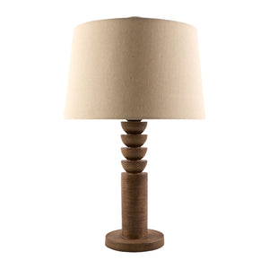   Modern European furniture - Cream Linen Accent Table Lamp - www.oroa.com | Oroa.com