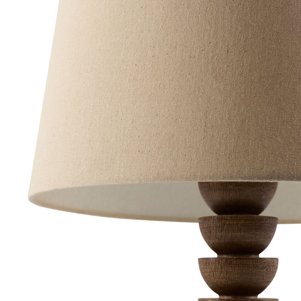   Modern European furniture - Cream Linen Accent Table Lamp - www.oroa.com | Oroa.com