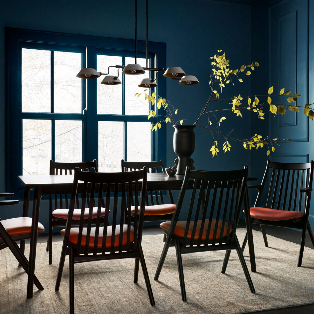   Modern European furniture - Metal Shade 6-Light Chandelier - www.oroa.com | Oroa.com