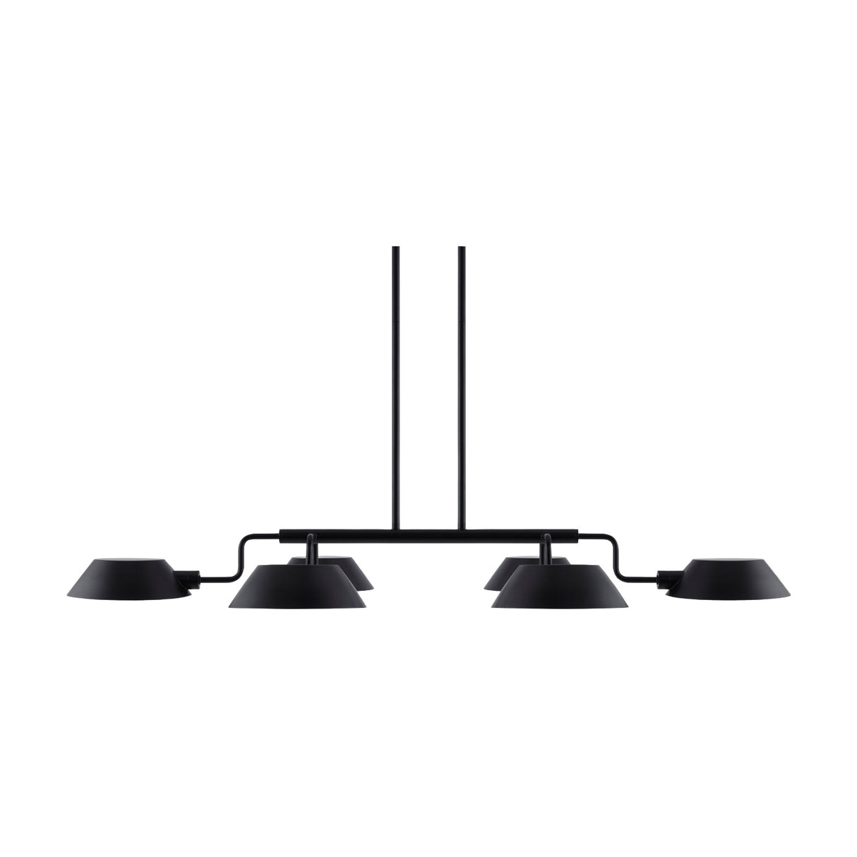   Modern European furniture - Metal Shade 6-Light Chandelier - www.oroa.com | Oroa.com