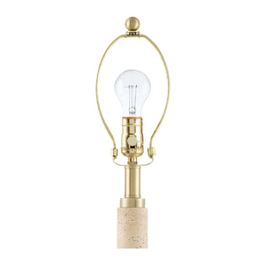   Modern European furniture - White Linen Accent Table Lamp - www.oroa.com | Oroa.com