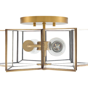   Modern European furniture - Iron-Framed Glass Ceiling Lamp - www.oroa.com | Oroa.com