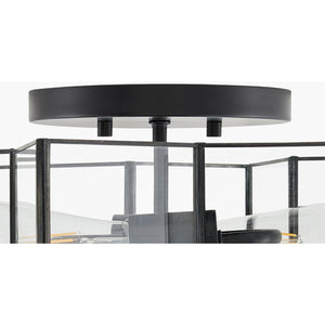   Modern European furniture - Iron-Framed Glass Ceiling Lamp - www.oroa.com | Oroa.com