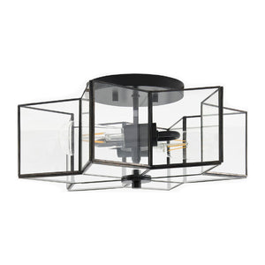   Modern European furniture - Iron-Framed Glass Ceiling Lamp - www.oroa.com | Oroa.com