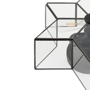   Modern European furniture - Iron-Framed Glass Ceiling Lamp - www.oroa.com | Oroa.com