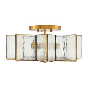   Modern European furniture - Iron-Framed Frosted Glass Ceiling Lamp - www.oroa.com | Oroa.com