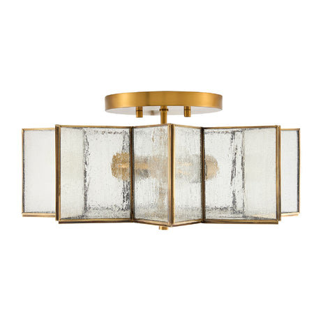   Modern European furniture - Iron-Framed Frosted Glass Ceiling Lamp - www.oroa.com | Oroa.com