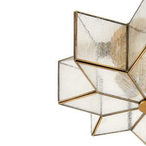   Modern European furniture - Iron-Framed Frosted Glass Ceiling Lamp - www.oroa.com | Oroa.com