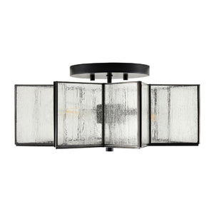   Modern European furniture - Iron-Framed Frosted Glass Ceiling Lamp - www.oroa.com | Oroa.com