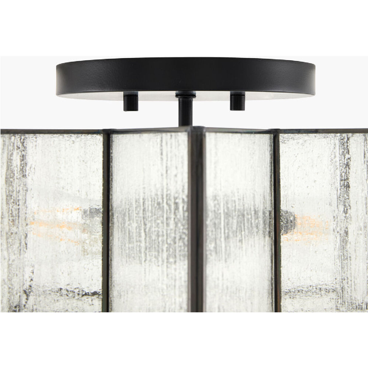   Modern European furniture - Iron-Framed Frosted Glass Ceiling Lamp - www.oroa.com | Oroa.com