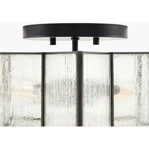   Modern European furniture - Iron-Framed Frosted Glass Ceiling Lamp - www.oroa.com | Oroa.com