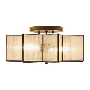   Modern European furniture - Iron-Framed Frosted Glass Ceiling Lamp - www.oroa.com | Oroa.com