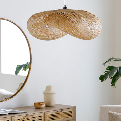   Modern European furniture - Braided Bamboo Pendant Lamp - www.oroa.com | Oroa.com