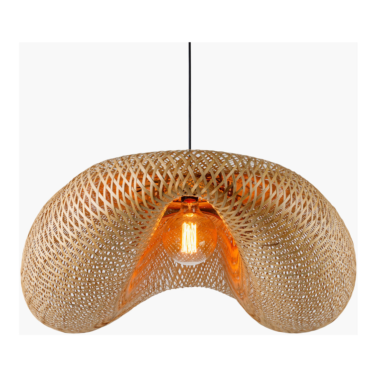   Modern European furniture - Braided Bamboo Pendant Lamp - www.oroa.com | Oroa.com