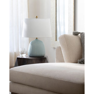   Modern European furniture - Dotted Ceramic Accent Table Lamp - www.oroa.com | Oroa.com