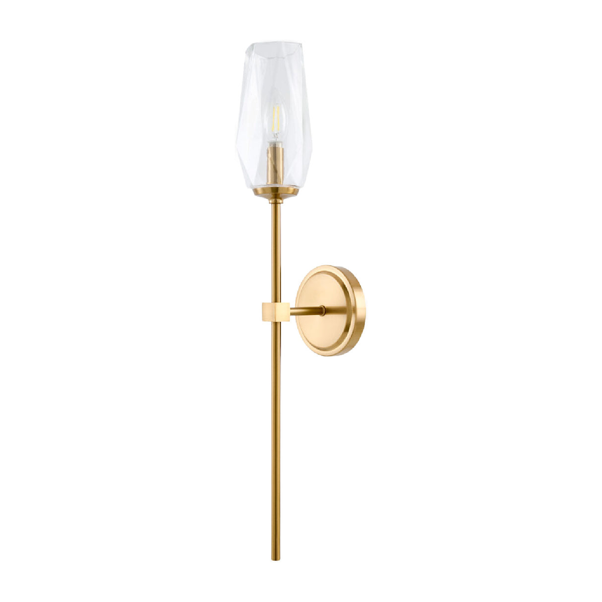   Modern European furniture - Clear Glass Shade Wall Lamp - www.oroa.com | Oroa.com