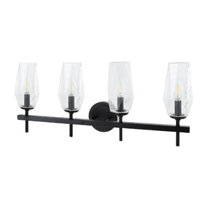   Modern European furniture - Faceted Clear Glass Wall Lamp - www.oroa.com | Oroa.com