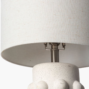   Modern European furniture - Cream Ceramic Linen Table Lamp - www.oroa.com | Oroa.com