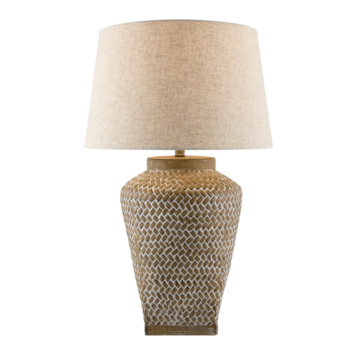   Modern European furniture - Embossed Pattern Ceramic Table Lamp - www.oroa.com | Oroa.com