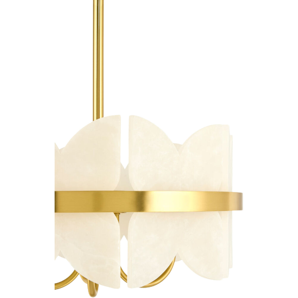   Modern European furniture - White Stone 4-Light Pendant Lamp - www.oroa.com | Oroa.com