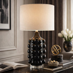   Modern European furniture - Embellished Green Ceramic Table Lamp - www.oroa.com | Oroa.com